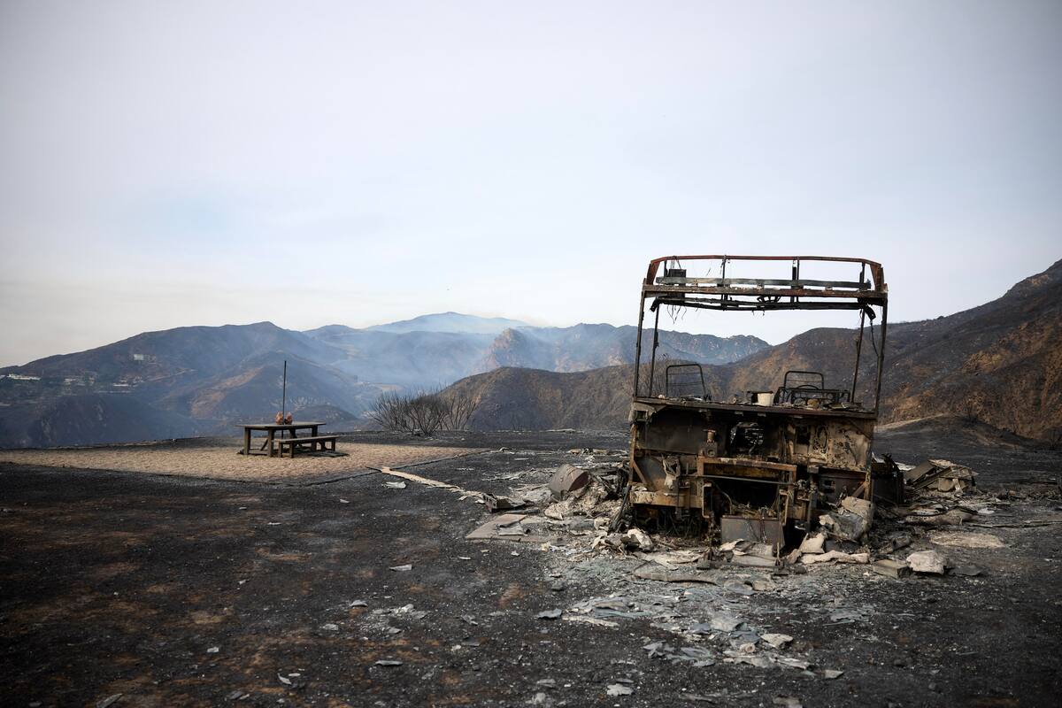 El incendio de Malibú frena su avance mientras las autoridades progresan con su extinción. EFE/VANGUARDIA