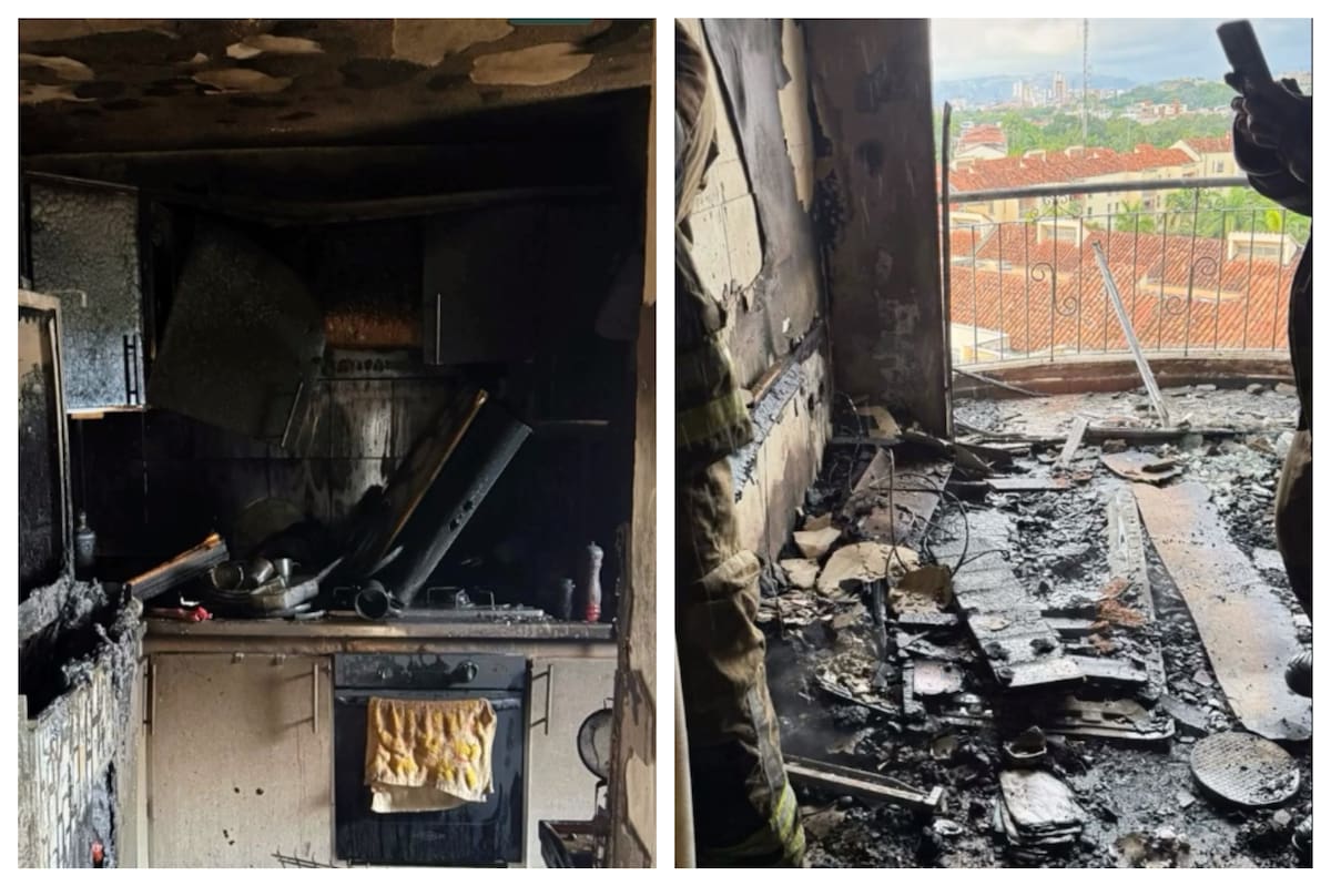 El incendio habría sido causado por un cortocircuito.