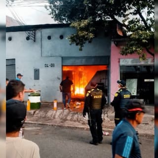 Incendio en bodega dejó pérdidas por $110 millones en Bucaramanga