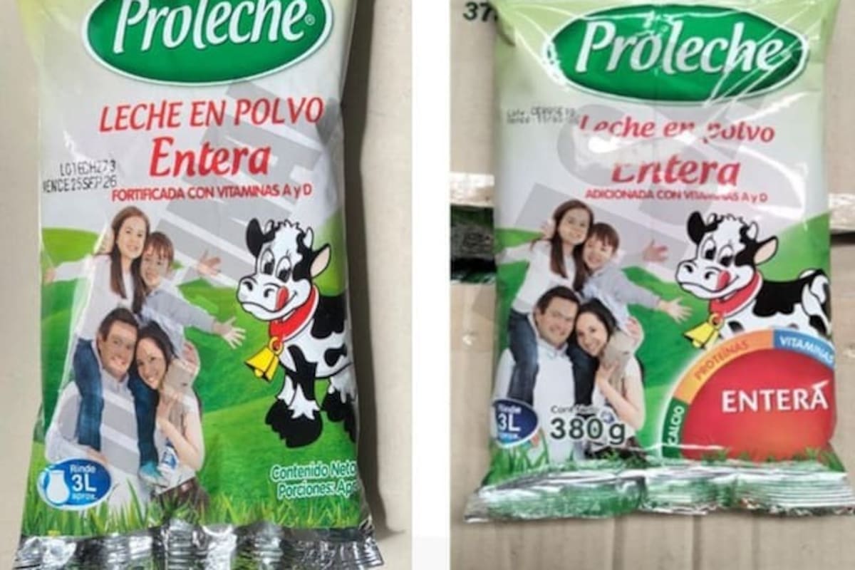 El Invima pidió a los consumidores revisar cuidadosamente el empaque de la leche en polvo para evitar productos falsificados.