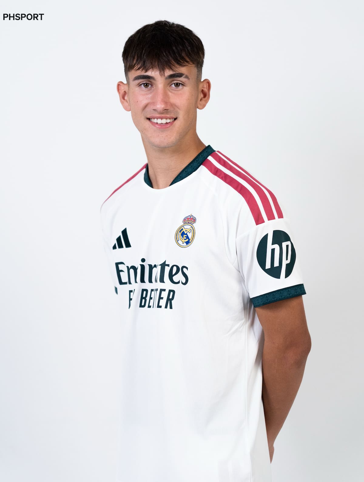 El joven del Real Madrid que tiene sangre bumanguesa y podría vestir la camiseta de Colombia. Foto: Redes sociales @una10rdonez