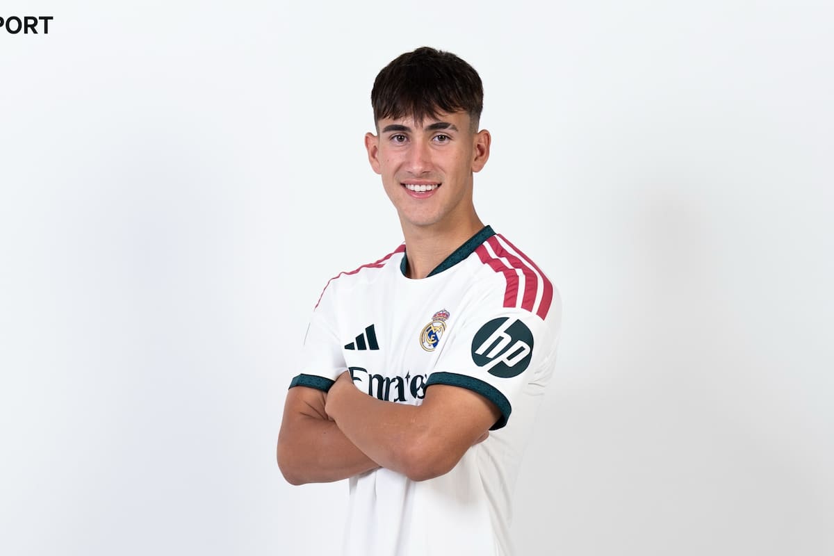 El joven del Real Madrid que tiene sangre bumanguesa y podría vestir la camiseta de Colombia. Foto: Redes sociales @una10rdonez