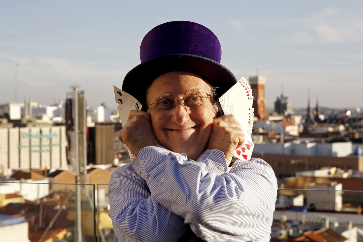 Falleció Juan Tamariz, uno de los magos más famosos del mundo.
Foto: EFE/Javier Lopez