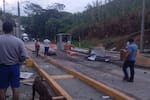Motocicleta con explosivos fue detonada en un peaje de la vía Panamericana