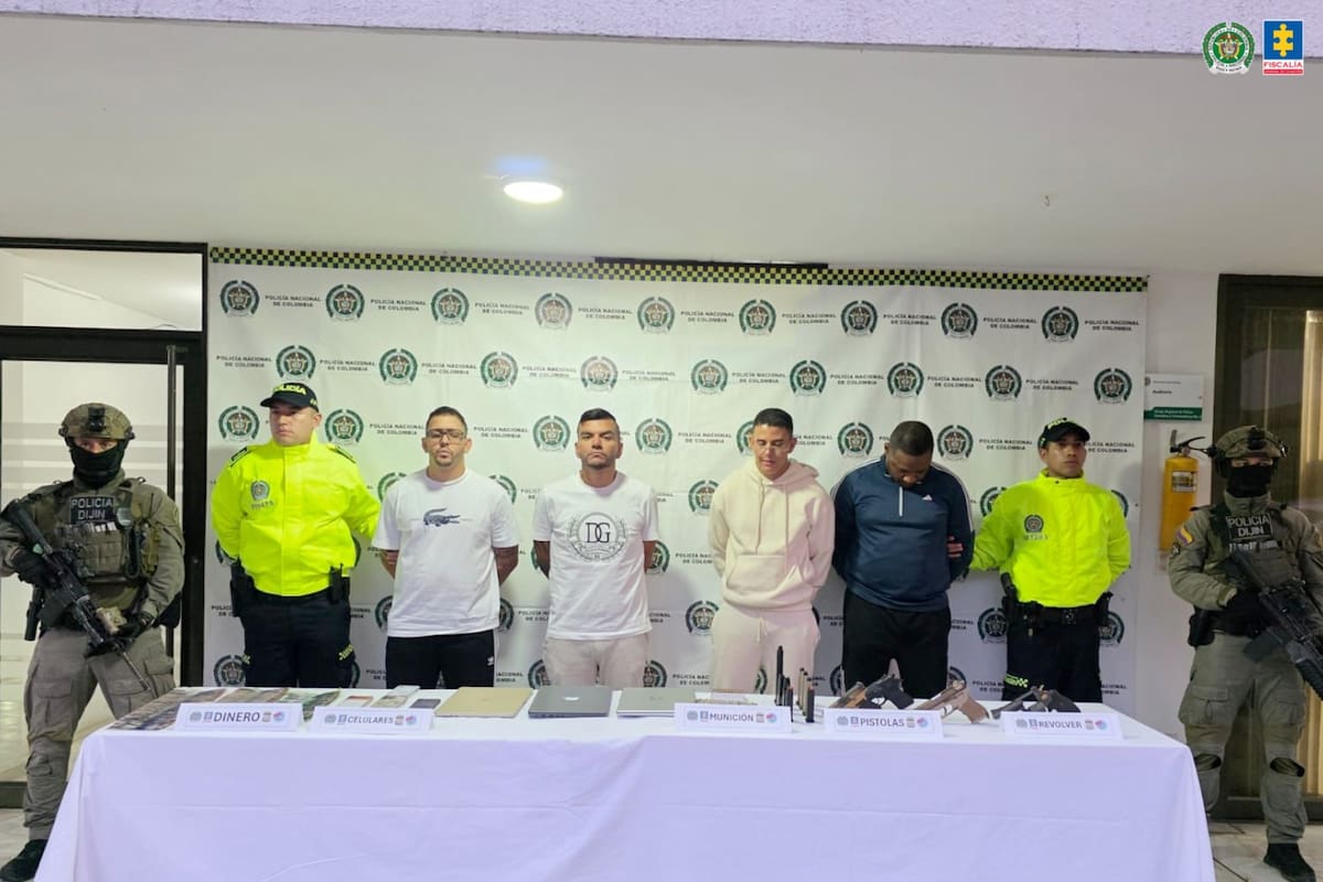 Autoridades desarticularon banda que exportaba droga desde terminales aéreas. Ocuparon propiedades por 20.000 millones de pesos tras rastreo de activos. | Foto: Suministrado.