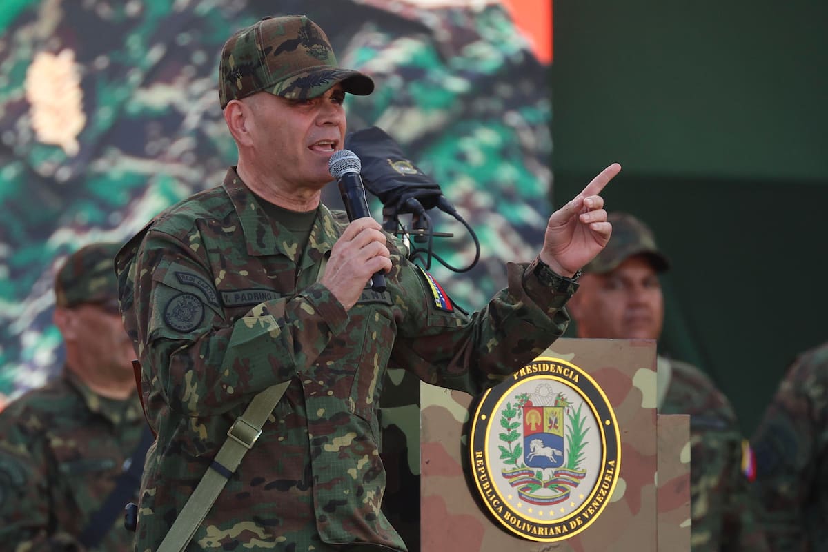 El ministro de Defensa de Venezuela, Vladimir Padrino López. // Foto: EFE