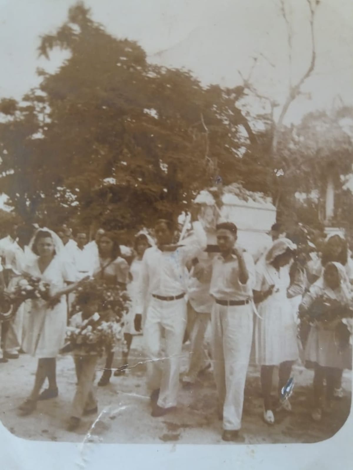 Cortejo fúnebre de María Dolores Espitia (una de las personas fallecidas en el naufragio)Foto suministrada/VANGUARDIA