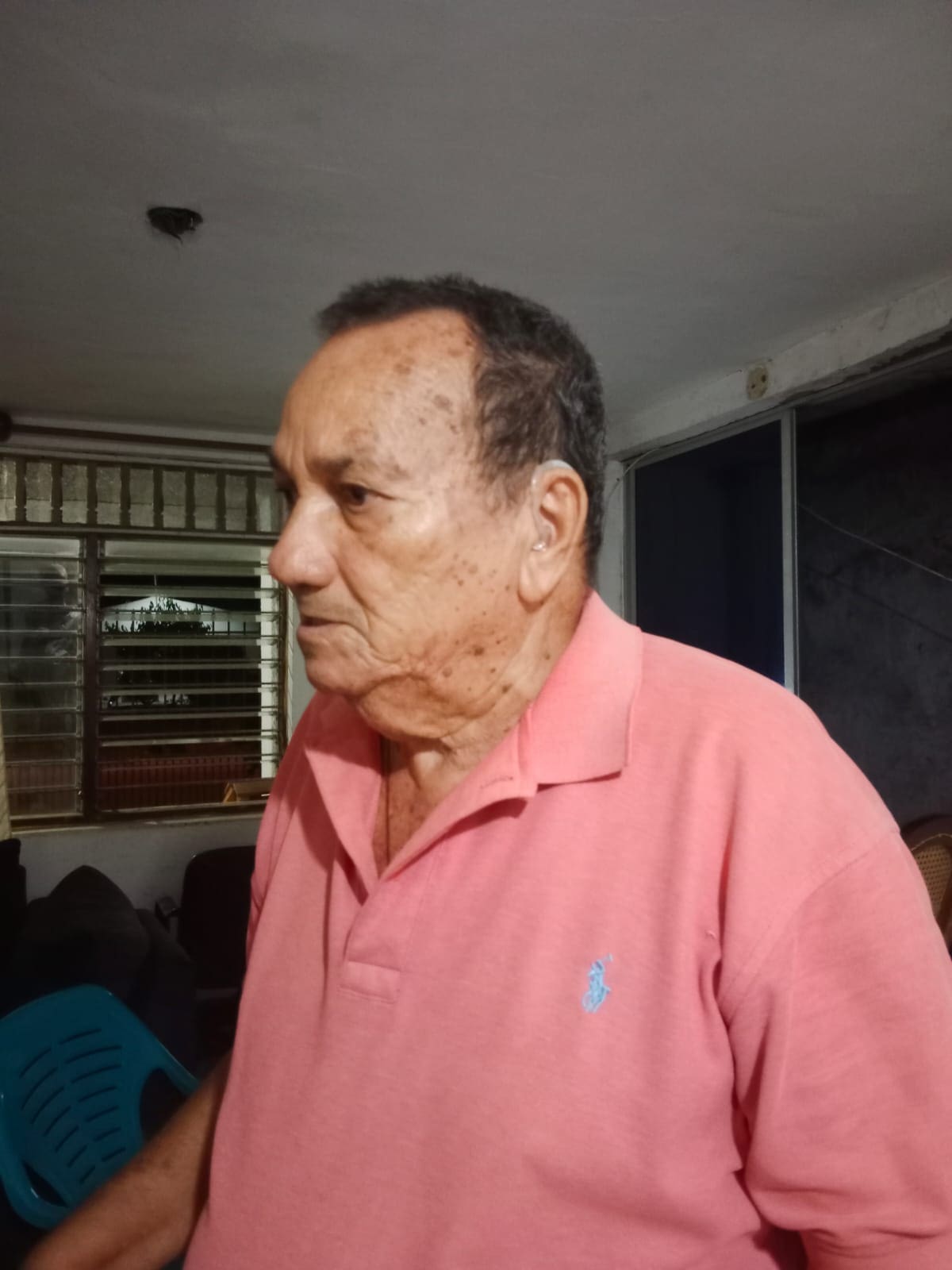 Everardo Cordero (q.e.p.d.) él fue el niño de 6 años que no quiso subir al barco y se salvó. Foto suministrada/VANGUARDIA