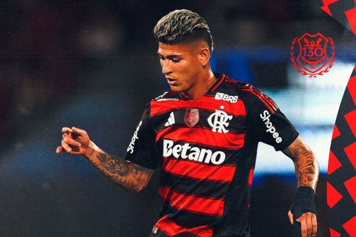 El “Neymar colombiano”: Jorge Carrascal marcó un golazo en el Maracaná y opacó al astro brasileño. Foto: Flamengo.