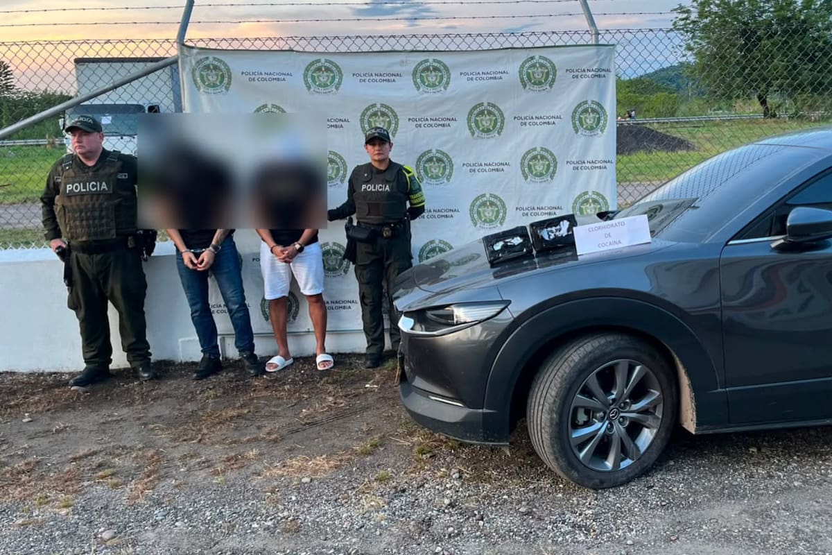 El operativo fue realizado por uniformados de la Seccional de Tránsito y Transporte en el sector Las Vegas, jurisdicción de Betulia.
