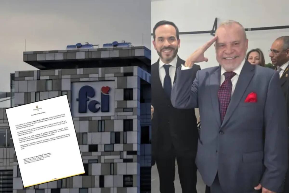 El papa del presidente fue operado en la Fundación en Bogotá Cardiovascula. Foto: Colprensa y presidencia