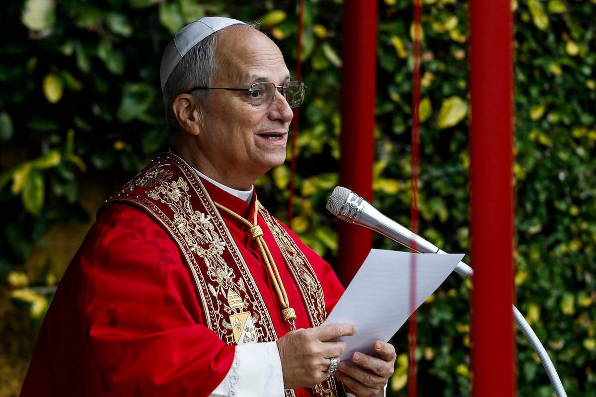 El Papa León XIV se refiere a tensiones diplomáticas entre Estados Unidos y Cuba. // Foto: EFE/EPA/ANGELO CARCONI.