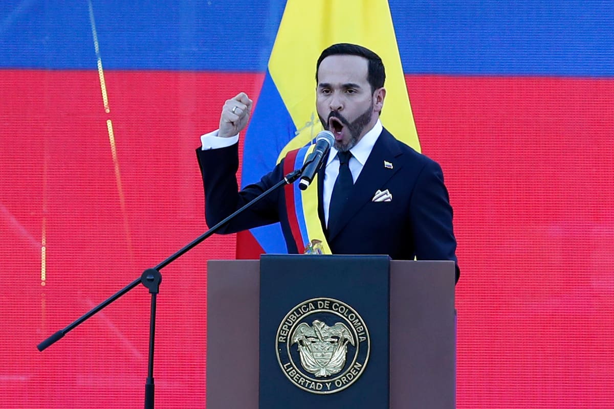 El presidente de Colombia, Abelardo de la Espriella. // Foto: EFE/ Ernesto Guzmán Jr.