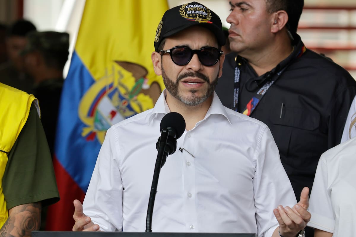 El presidente de Colombia, Abelardo de la Espriella. // Foto: EFE/Carlos Ortega.