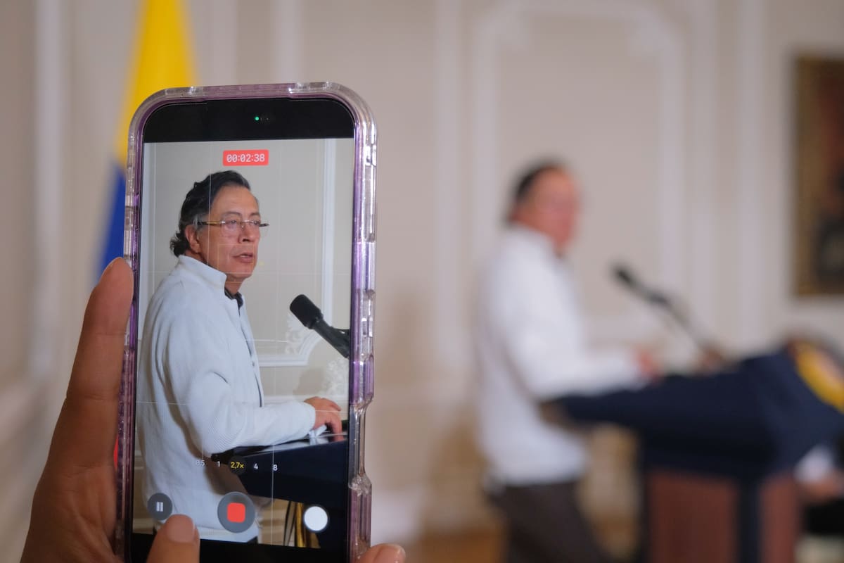 El presidente de Colombia, Gustavo Petro. // Foto: cortesía de la Presidencia de Colombia.