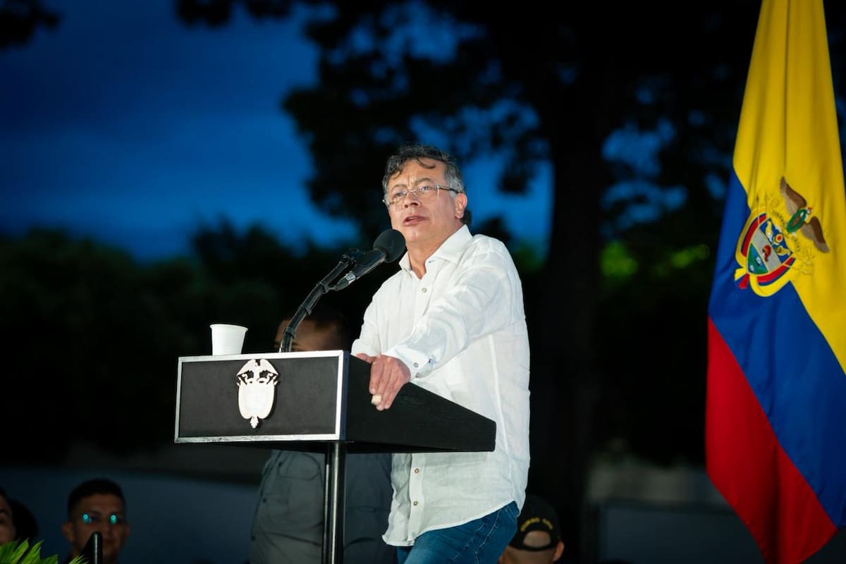 El presidente de Colombia, Gustavo Petro, reaccionó a la muerte de colombiano detenido por ICE en Estados Unidos. // Foto: cortesía de la Presidencia de la República.