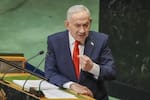 Delegados abandonaron la sala durante discurso de Netanyahu en la ONU: “Si hay otros cobardes, váyanse”