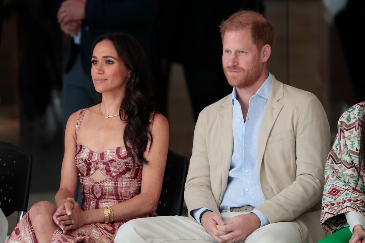 Fotografía del duque y duquesa de Sussex, al príncipe Enrique (d) y Meghan Markle. EFE/ Carlos Ortega