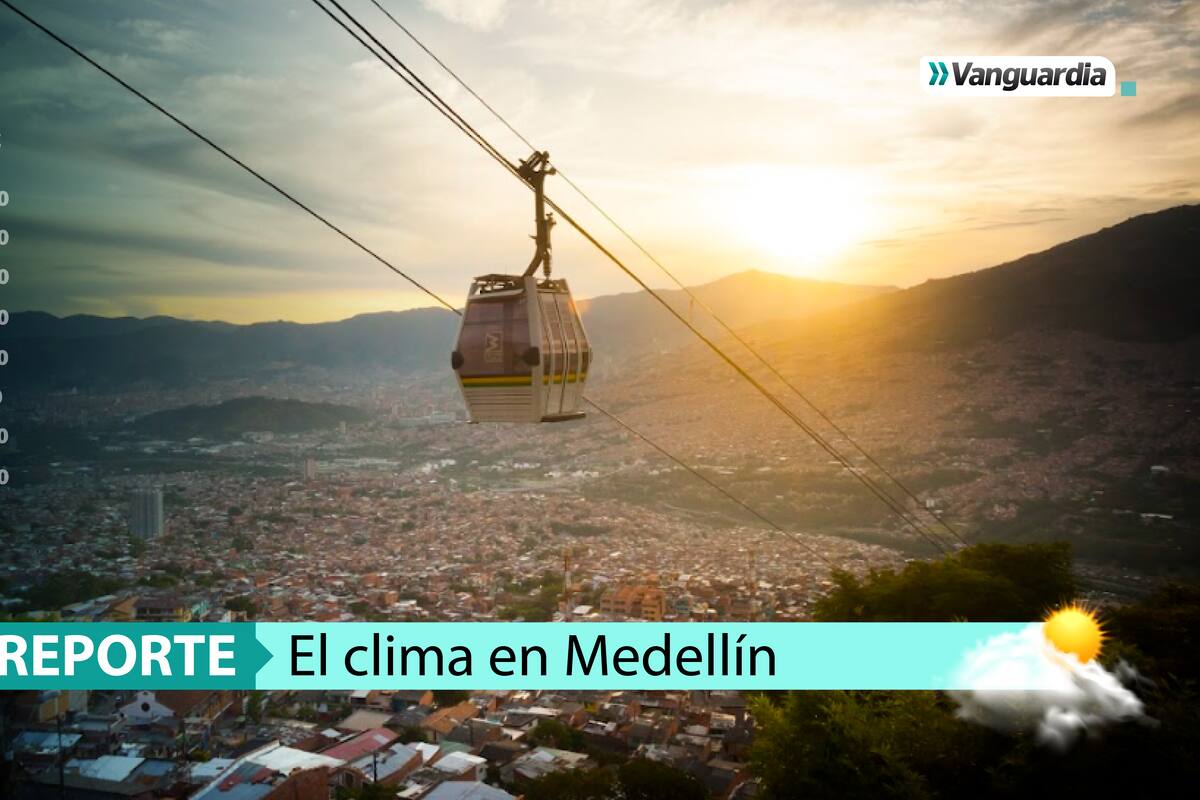 El pronóstico del clima para hoy lunes 30 de septiembre en Medellín.