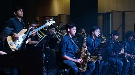 Jóvenes talentos le dieron vida a la música sinfónica en Bucaramanga