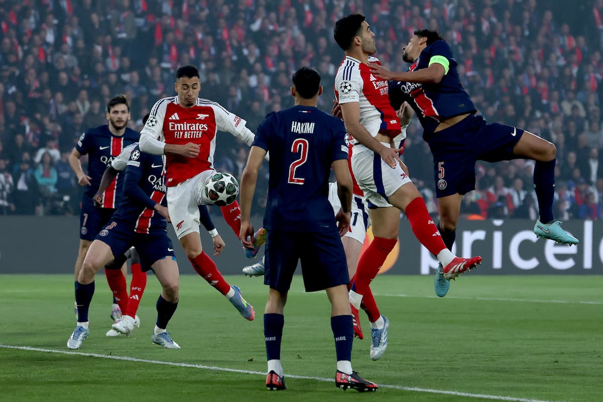 Martinelli, en una foto de archivo en una acción contra el París Saint-Germain. EFE/EPA/MOHAMMED BADRA