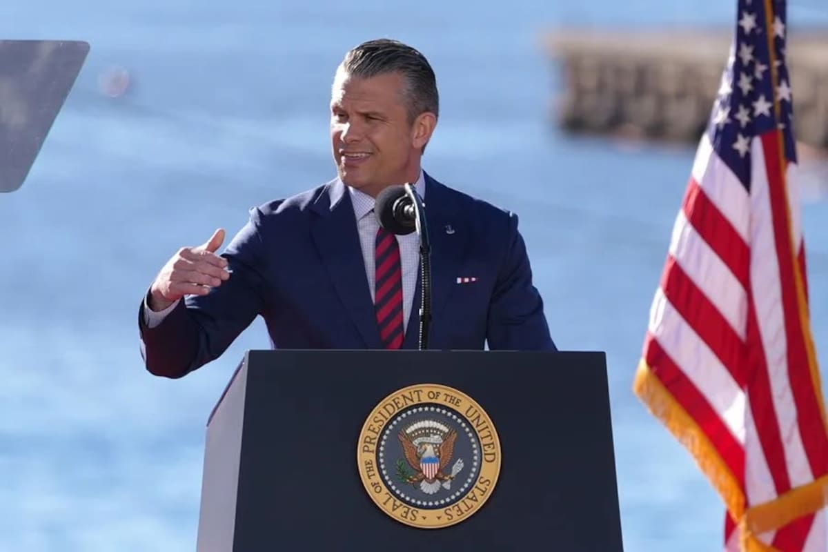 El secretario de Defensa de los Estados Unidos, Pete Hegseth. EFE/Octavio Guzmán/Archivo