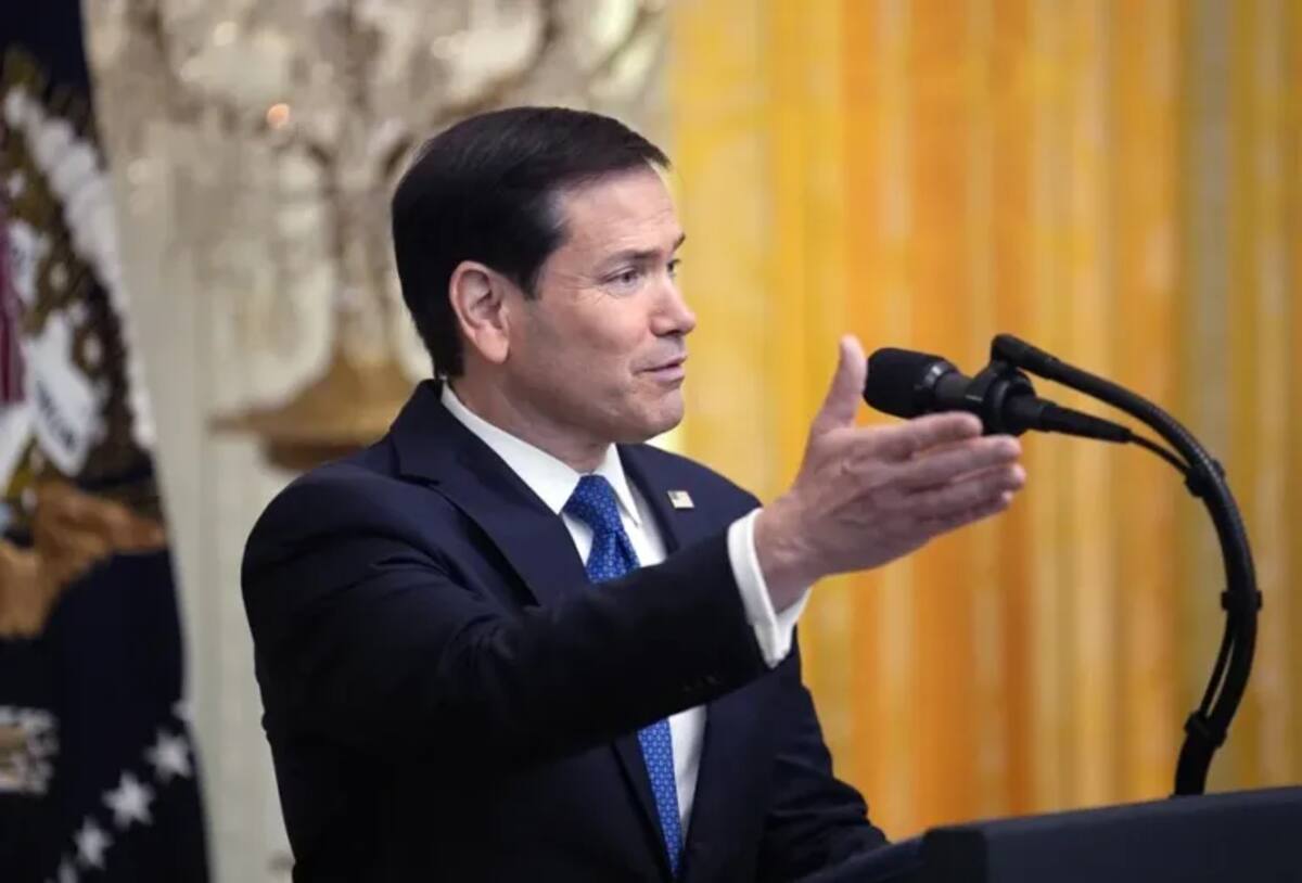 El secretario de Estado de EE.UU., Marco Rubio, en Washington (EE.UU.). EFE/Epa/Yuri Gripas