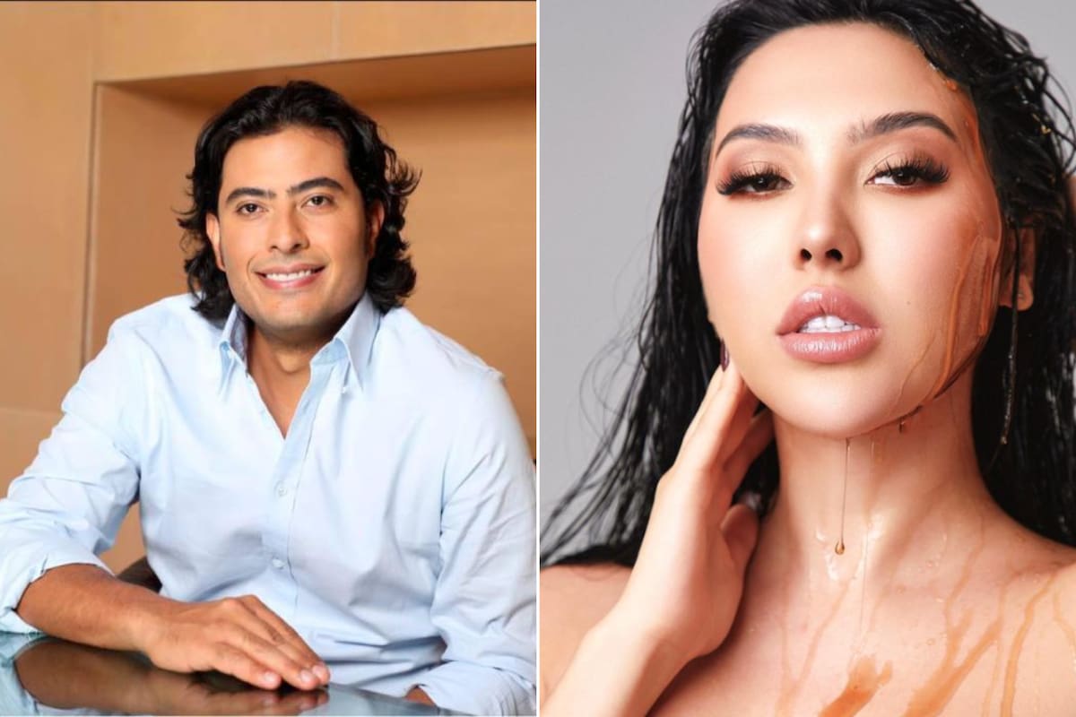 A través de su cuenta de Instagram, Laura Ojeda, actual pareja de Nicolás Petro, se refirió a Aída Victoria Merlano. Fotos: redes sociales.