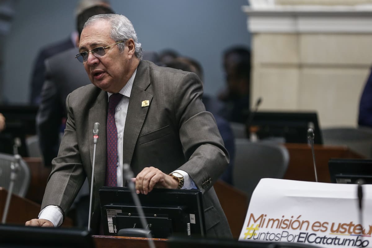 El expresidente del Senado, Ivan Name. // Colprensa - Catalina Olaya.
