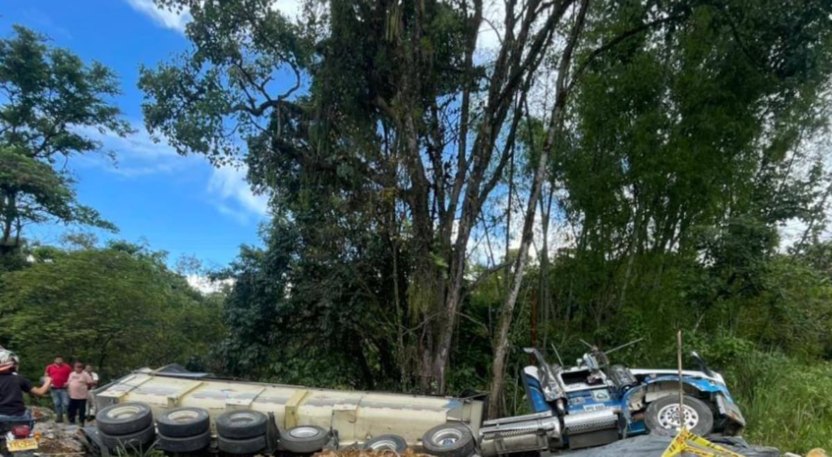 El siniestro ocurrió en un sector conocido por el mal estado de la vía.