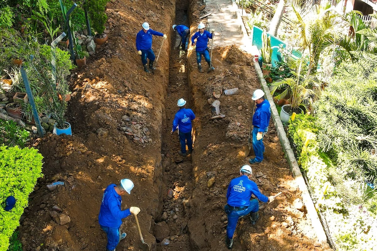 La construcción de la nueva red de acueducto beneficiará a unas 2.000 personas.