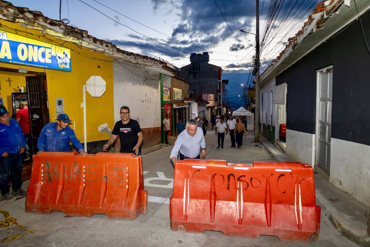 La calle 11 entre carreras 16 y 17 fue la última en ser entregada.