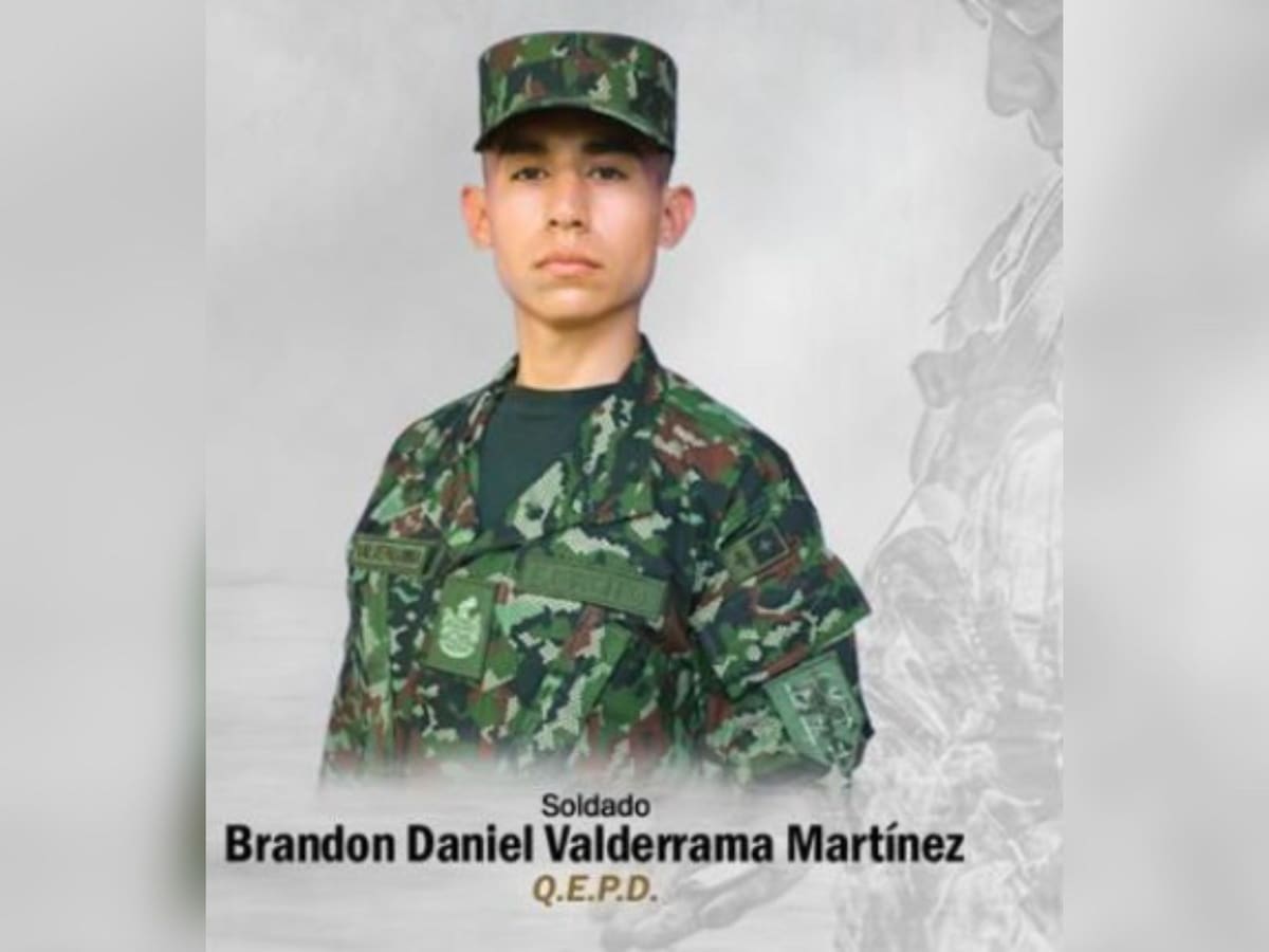 El soldado Bumangués que murió tras atentado del Eln en base del Ejército en Aguachica