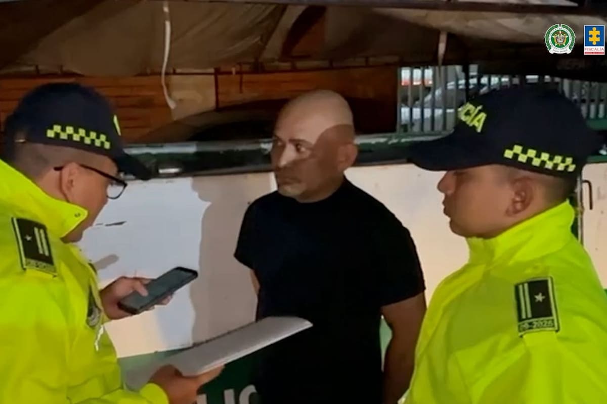El subintendente Richard José Sierra Bravo fue capturado y enviado a prisión, bajo medida de aseguramiento.