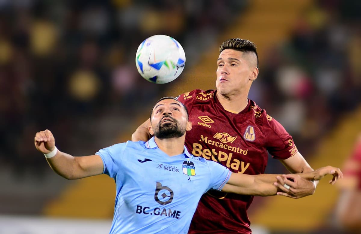 El Tolima logra la remontada y apaga el sueño del O'Higgins en la Libertadores. Foto: Jorge A Cuéllar/Colprensa.