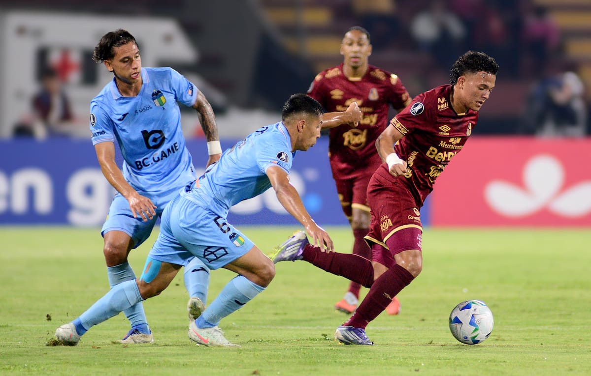 El Tolima logra la remontada y apaga el sueño del O'Higgins en la Libertadores. Foto: Jorge A Cuéllar/Colprensa.