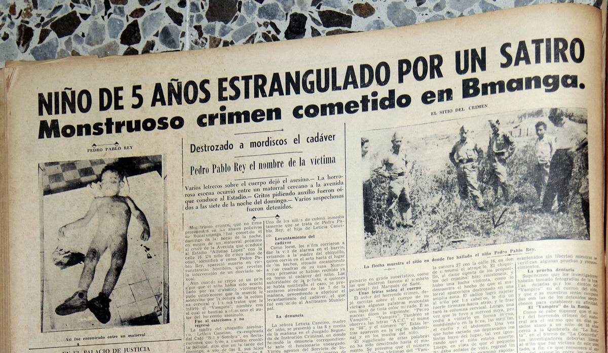 El Vampiro del 55: los crímenes que aterrorizan a Bucaramanga