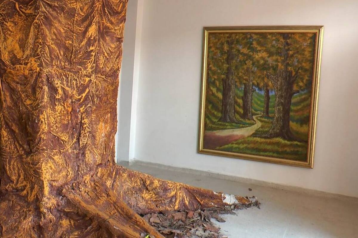 La sala de galería de la Casa de la Cultura Piedra del Sol rinde homenaje al Caracolí. (Foto: Suministrada / VANGUARDIA LIBERAL)