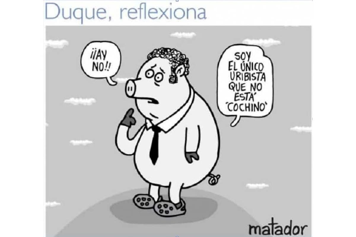 Las amenazas contra Matador se derivan por una caricatura que hizo sobre el candidato a la presidencia Iván Duque. (Foto: Tomada de Internet/VANGUARDIA LIBERAL )