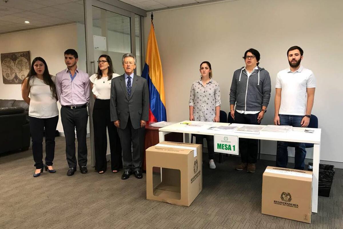 BOGOTÁ. 5 de marzo de 2018. A las 4 de la tarde hora de Colombia, nuestros Consulados en Australia abrieron las urnas de votación para proceso de elecciones en el exterior. (Colprensa-Cancillería)