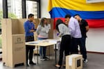 Colombianos vuelve a votar en Venezuela tras ocho años de ruptura diplomática