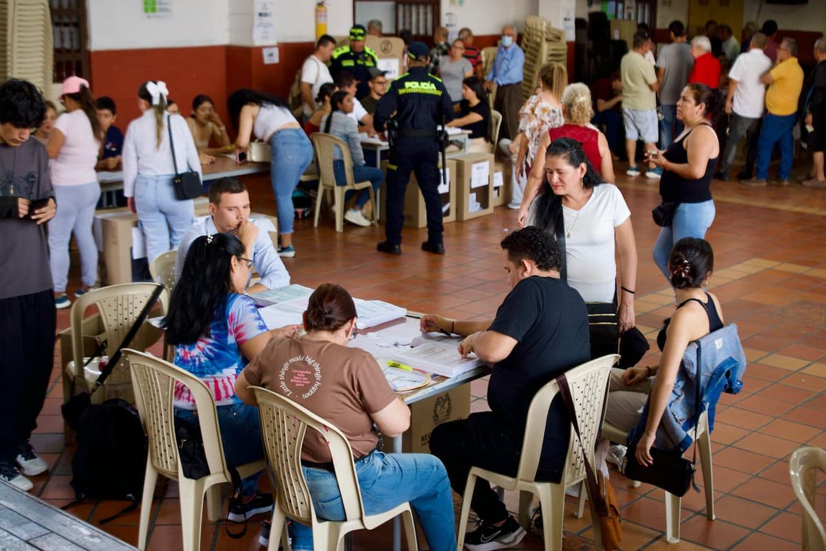 Elecciones en Colombia: el nuevo balance del PMU revela 775 denuncias en pocas horas.
Foto: Marco Valencia/VANGUARDIA.