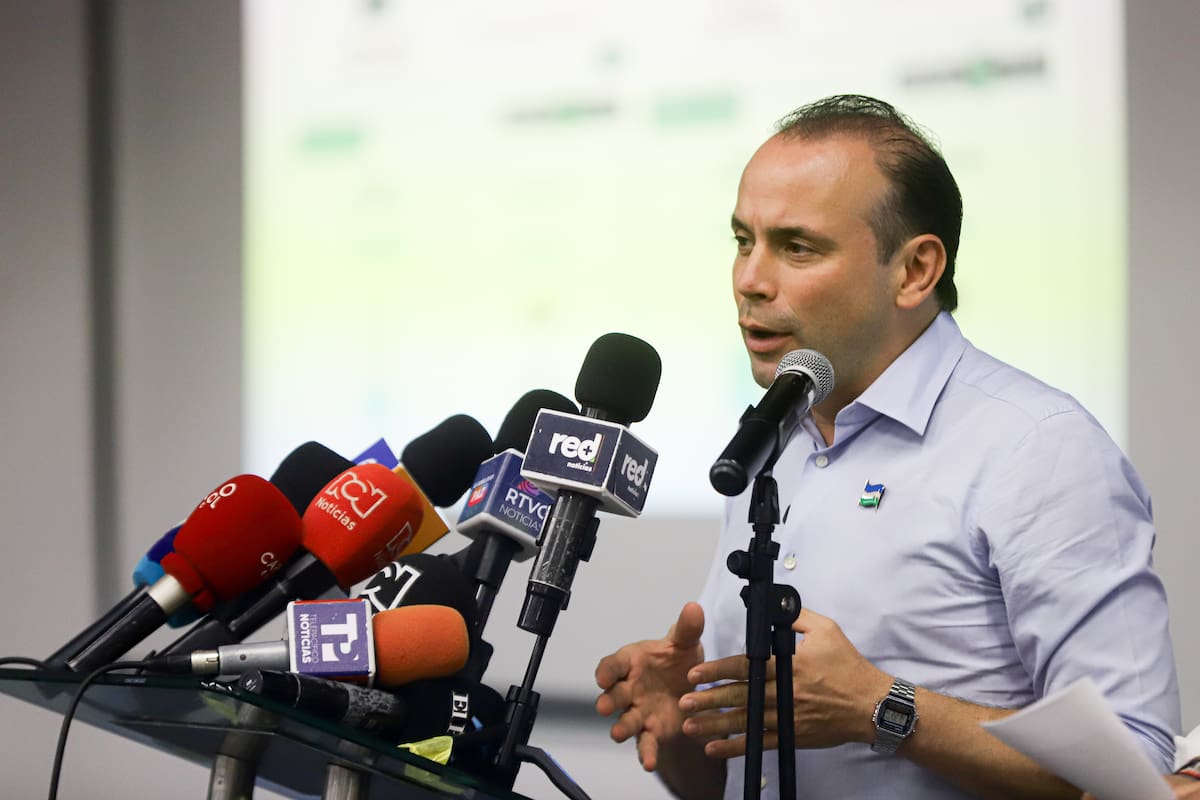 Alejandro Eder revela cuánto tiempo tomaría reconstruir Cali tras el sismo. // Foto:Colprensa - Lina Gasca.