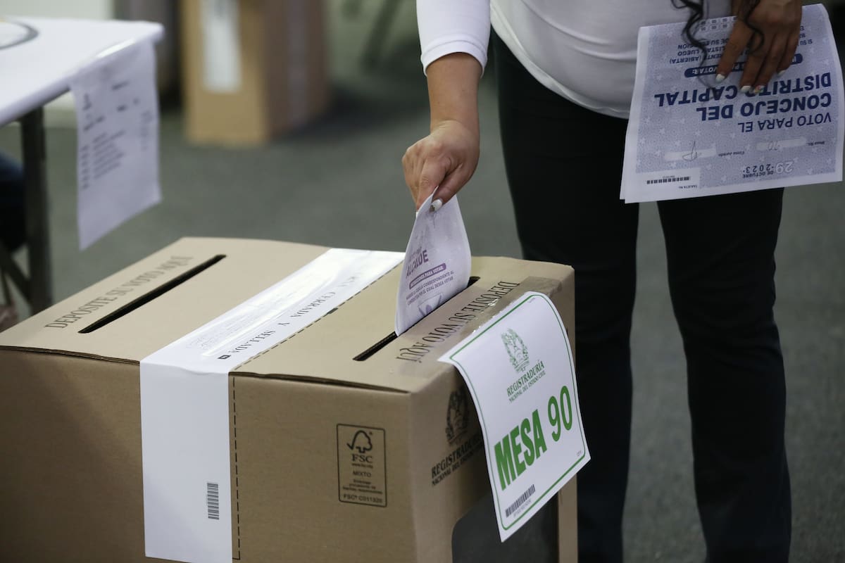 Elecciones presidenciales 2026. // Foto: Colprensa