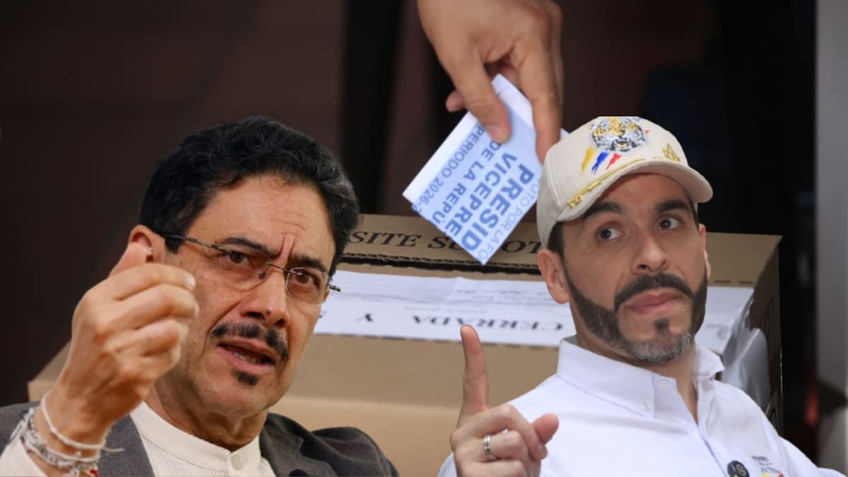 Iván Cepeda y Abelardo de la Espriella disputarán la segunda vuelta presidencial. // Fotos: El Universal - EFE.
