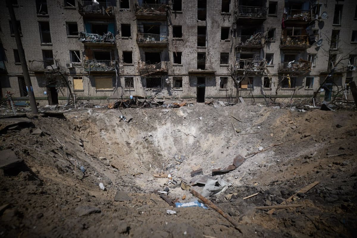 KIEV (UCRANIA), 03/07/2026.- Al menos 30 personas han perdido ya la vida debido al ataque masivo ruso con misiles y drones lanzado por Rusia contra Kiev durante la madrugada del jueves, según el balance publicado por el Servicio de Emergencias de Ucrania este viernes. EFE/ Fotografía publicada por Zelensky en su cuenta oficial de la red Telegram// SOLO USO EDITORIAL/SOLO DISPONIBLE PARA ILUSTRAR LA NOTICIA QUE ACOMPAÑA (CRÉDITO OBLIGATORIO)