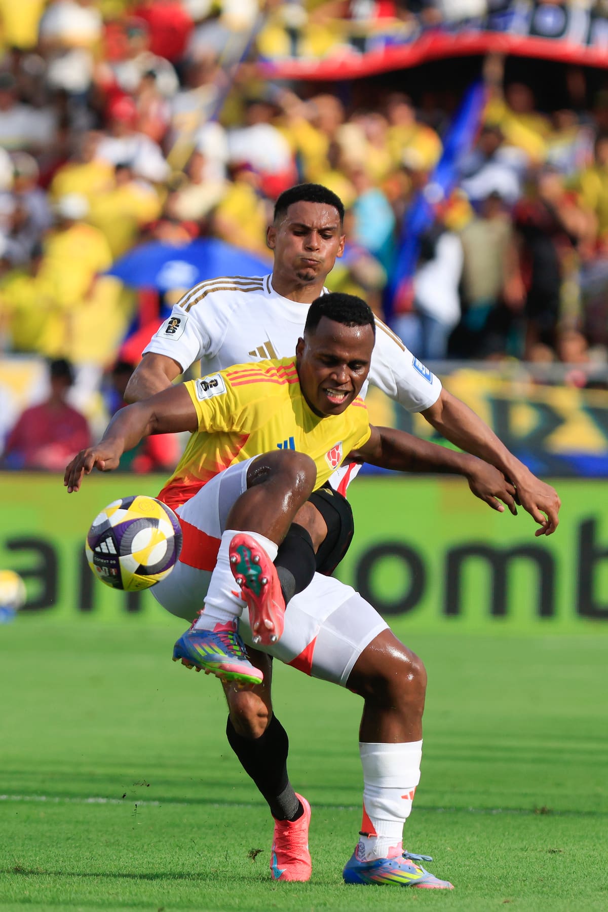 La selección Colombia sumó un nuevo empate en las Eliminatorias Sudamericanas y complica sus posibilidades de clasificar a la Copa del Mundo. Foto: EFE/ Ricardo Maldonado Rozo