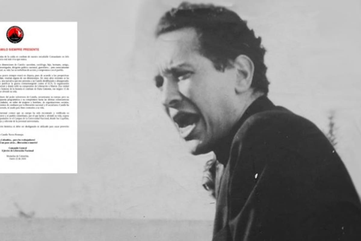 Eln anuncia hallazgo del cuerpo del sacerdote Camilo Torres Restrepo