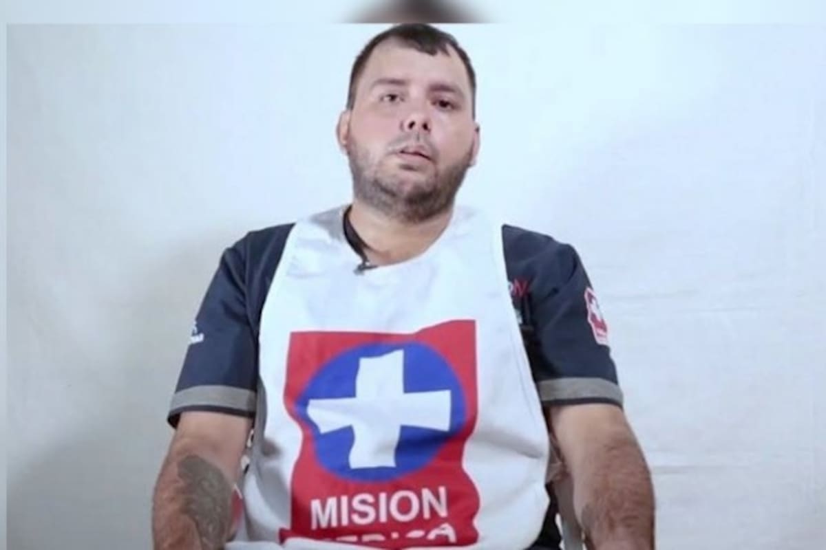 Eln difunde prueba de supervivencia de conductor de ambulancia secuestrado en Tibú. | Foto: Tomado de La Opinión.