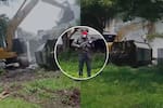 Eln habría obligado a operario a demoler antigua estación de Policía en zona rural de Tame Arauca